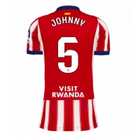 Camisa de Futebol Atletico Madrid Johnny Cardoso #5 Equipamento Principal Mulheres 2026-27 Manga Curta